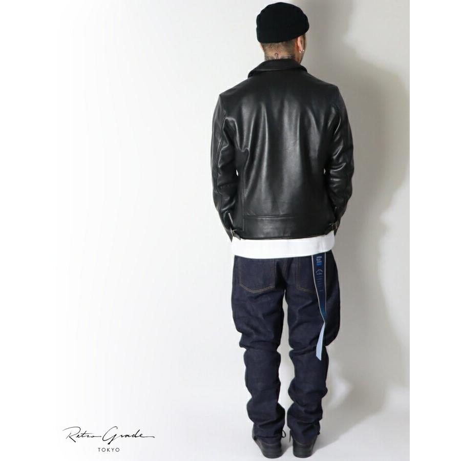 Retro Grade（レトログレード） レザージャケット 革ジャン シープ