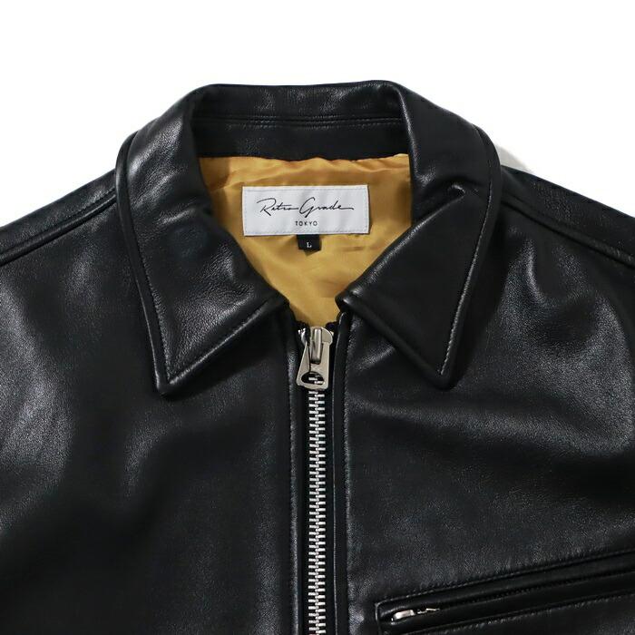 Retro Grade（レトログレード） レザージャケット 革ジャン シープ