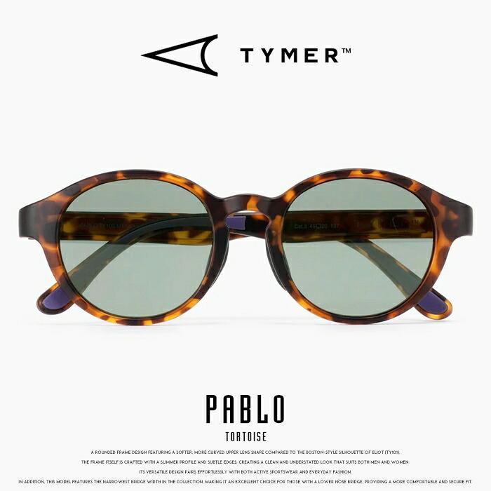 TYMER（タイマー） サングラス PABLO/パブロ カラーレンズ UVカット