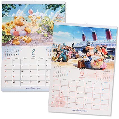 100 の保証 ミッキー フレンズ お土産 グッズ ディズニー 日曜始まり 22年 東京ディズニーリゾート限定 シール付き 壁掛けカレンダー その他インテリア雑貨 小物 Www We Job Com