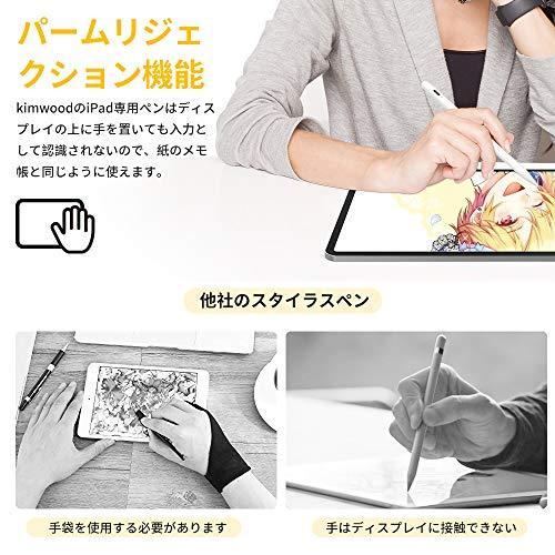 タッチペン Ipad ペン Kimwood 第3世代 スタイラスペン 磁気吸着 誤作動防止機能対応 I 最大41 Offクーポン 傾き感知 1 0mm 極細 超高感度