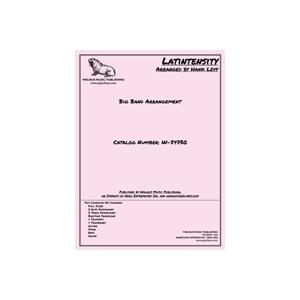 取寄 | Latintensity | arr. Hank Levy  ( ビッグバンド | 楽譜 ) | 
