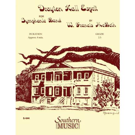 取寄 | ドレイトン・ホールの精神 | フランシス・マクベス  ( 吹奏楽 | 楽譜 ) | 