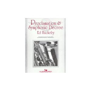 取寄 | 宣言と布告 | エド・ハックビー  ( 吹奏楽 | 楽譜 ) | 