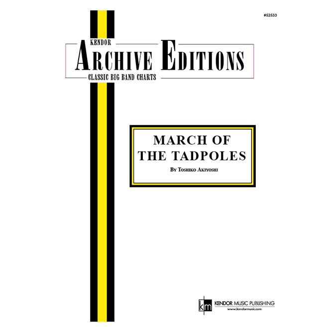 取寄 | March of the Tadpoles | 穐好敏子  ( ビッグバンド | 楽譜 ) | 