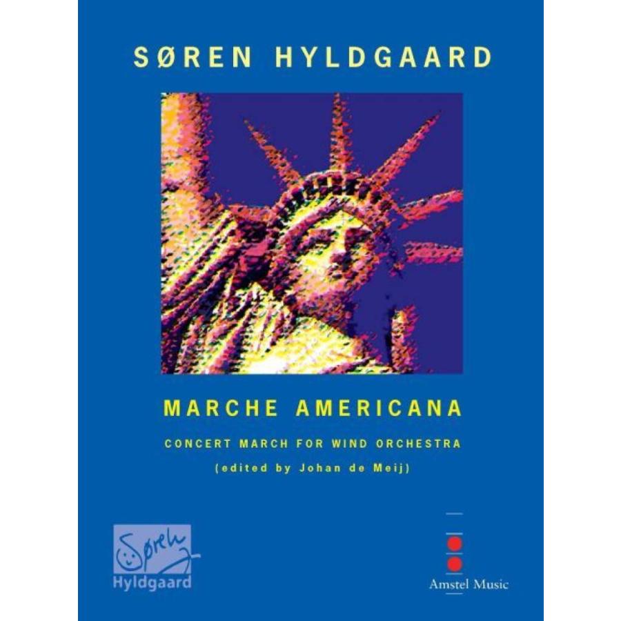 取寄 | マーチ・アメリカーナ | スーレン・ヒルドガード/arr. ヨハン・デ・メイ  ( 吹奏楽 | 楽譜 ) | 