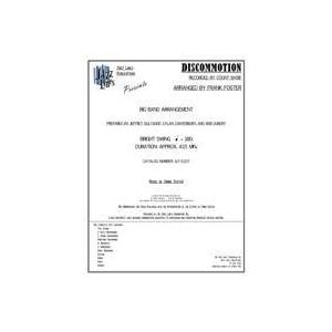 取寄 | Discommotion | Frank Foster  ( ビッグバンド | 楽譜 ) | 