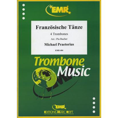 取寄 | Franzosische Tanze | Michael Praetorius / arr. Pia Bucher （トロンボーン | 四重奏 | セット） | 