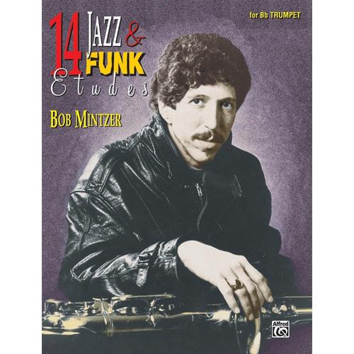取寄 | 14 Jazz & Funk Etudes - Bb Trumpet | Bob Mintzer （トランペット | マイナスワン） | 