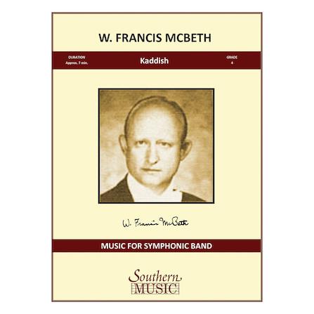 取寄 | カディッシュ | フランシス・マクベス （吹奏楽 | フルスコア） | 