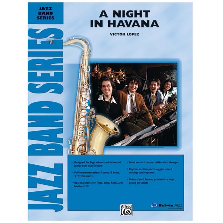 取寄 | A Night in Havana | arr. Victor Lopez  ( ビッグバンド | 楽譜 ) | 