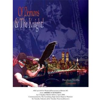 OF DEMONS & THE KNIGHT! | スティーブン・メリロ  ( 吹奏楽 | 楽譜 ) | 