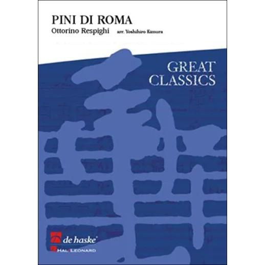 取寄 | 試聴可 | ローマの松 | オットリーノ・レスピーギ/arr. 木村吉宏 （吹奏楽 | フルスコア） | 