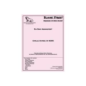 取寄 | 試聴可 | Blaine Street | arr. Ryan Haines  ( ビッグバンド | 楽譜 ) | 