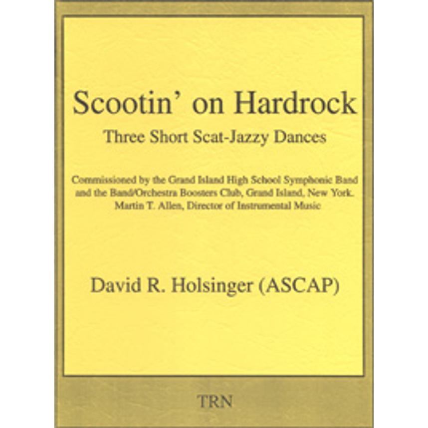 Scootin' on Hardrock 吹奏楽スコアセット スクーティン・オン・ハードロック−3つの即興的ジャズ風舞曲