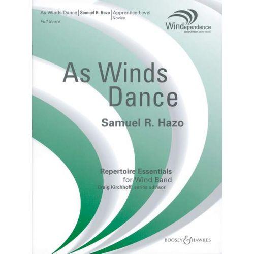 取寄 | アズ・ウインズ・ダンス | サミュエル・ヘイゾ  ( 吹奏楽 | 楽譜 ) | 