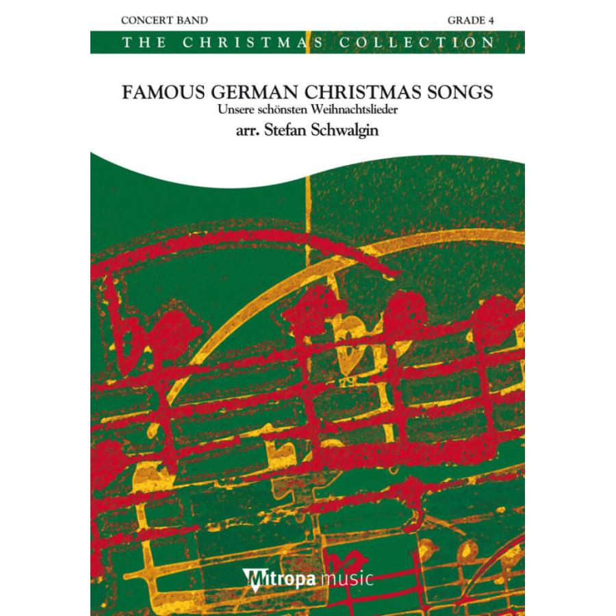 取寄 | Famous German Christmas Songs | arr. ステファン・シュワルギン  ( 吹奏楽 | 楽譜 ) | 