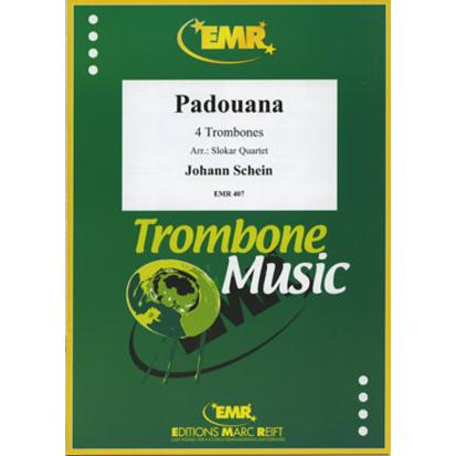 取寄 | Padouana | Johann Schein / arr. Slokar Quartet （トロンボーン | 四重奏 | セット） | 