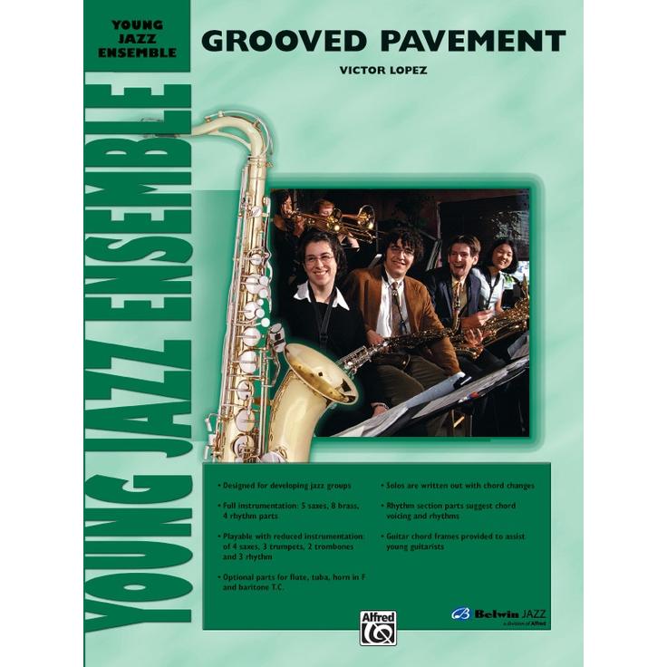 取寄 | 試聴可 | Grooved Pavement | arr. Victor Lopez  ( ビッグバンド | 楽譜 ) | 
