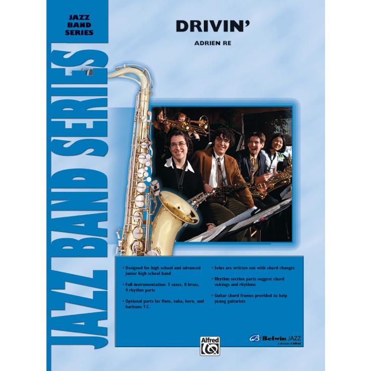 取寄 | 試聴可 | Drivin' | arr. Adrien Re  ( ビッグバンド | 楽譜 ) | 