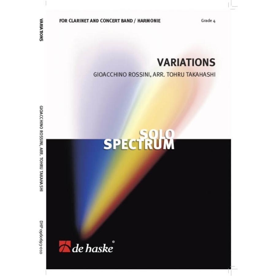 取寄 | クラリネットと吹奏楽のための変奏曲 | ジョアッキーノ・ロッシーニ/arr. 高橋徹 （吹奏楽 | フルスコア） | 