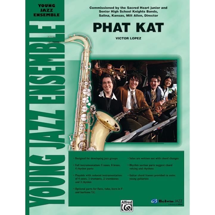 取寄 | Phat Kat | arr. Victor Lopez  ( ビッグバンド | 楽譜 ) | 