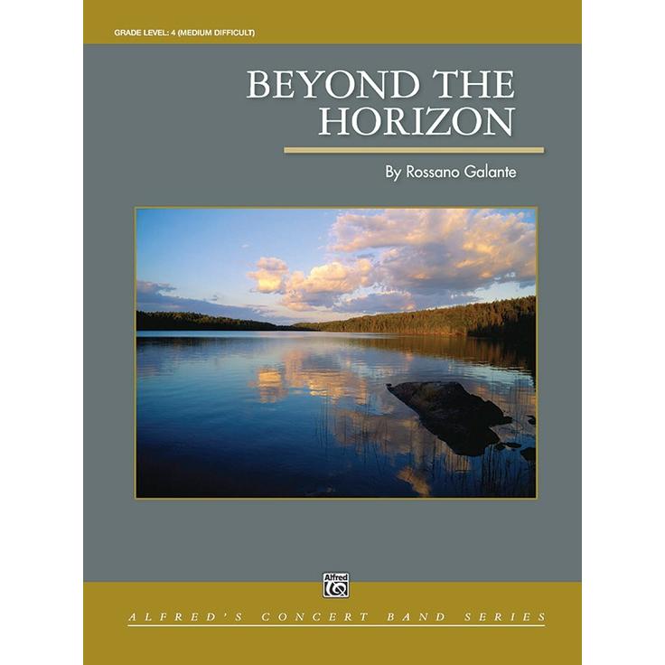 取寄 | 試聴可 | Beyond the Horizon | ロサーノ・ガランテ  ( 吹奏楽 | 楽譜 ) | 