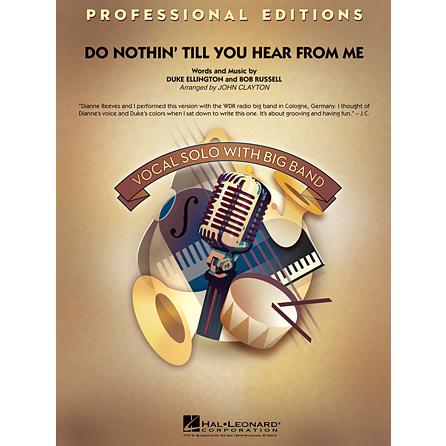 取寄 | 試聴可 | Do Nothin' Till You Hear from Me | Duke Ellingto / arr. John Clayton  ( ビッグバンド+ヴォーカル | 楽譜 ) | 