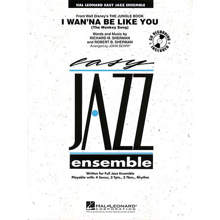 取寄 | 試聴可 | I Wan'na Be Like You (The Monkey Song) | Robert B. Sherman ・ Richard M. Sherman / arr. John Berry  ( ビッグバンド | 楽譜 ) | 