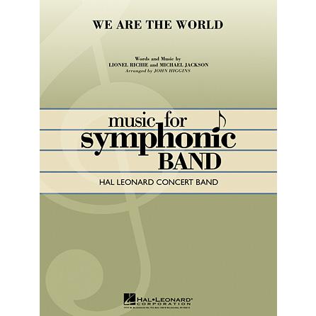 取寄 | 試聴可 | ウィー・アー・ザ・ワールド | arr. ジョン・ヒギンス  ( 吹奏楽 | 楽譜 ) | 