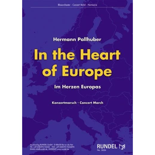 取寄 | イン・ザ・ハート・オブ・ヨーロッパ | ヘルマン・パルフーバー  ( 吹奏楽 | 楽譜 ) | 