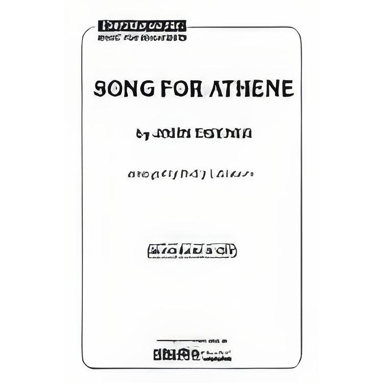 取寄 | Song for Athene | John Tavener / arr. Phillip Littlemore （ブラスバンド | セット） | 