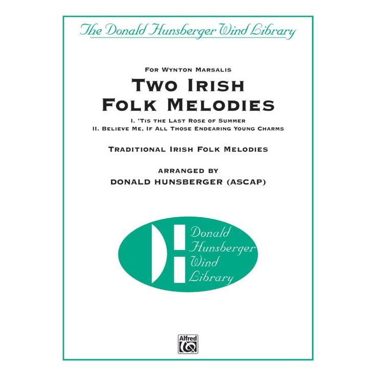 取寄 | 2つのアイルランド民謡 | 伝承曲/arr. ドナルド・ハンスバーガー  ( 吹奏楽 | 楽譜 ) | 
