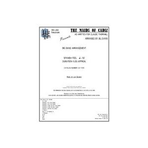 取寄 | Maids of Cadiz | Leo Delibes / arr. Gil Evans ・ Edited by Jeffrey Sultanof and Rob DuBoff  ( ビッグバンド | 楽譜 ) | 