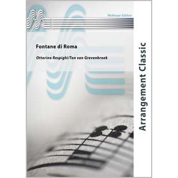 取寄 | 交響詩「ローマの噴水」 | オットリーノ・レスピーギ/arr. トン・ファン・フレーヴェンブレーク  ( 吹奏楽 | 楽譜 ) | 