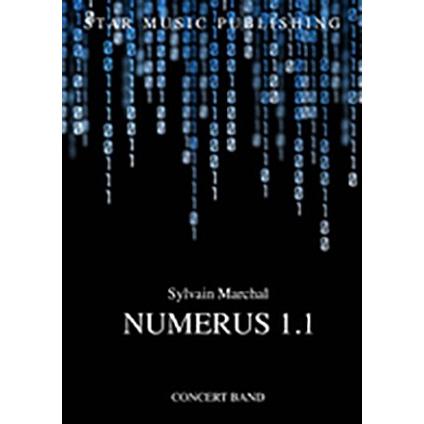 取寄 | 試聴可 | Numerus 1.1 | シルヴェイン・マーシャル  ( 吹奏楽 | 楽譜 )｜msjp