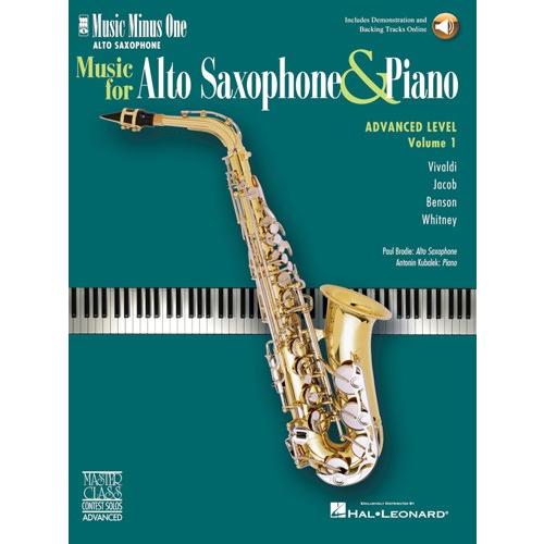 取寄 | 試聴可 | Advanced Alto Saxophone Solos - Volume 1（アルト・サクソフォン | マイナスワン）｜msjp