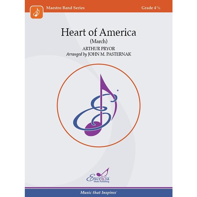取寄 | Heart of America | アーサー・プライアー/arr. ジョン・バステルナーク （吹奏楽 | フルスコア） | 