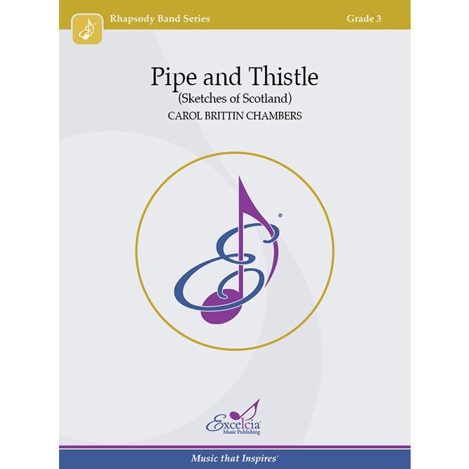 取寄 | Pipe and Thistle (Sketches of Scotland) | キャロル・ブリティン・チェンバース  ( 吹奏楽 | 楽譜 ) | 