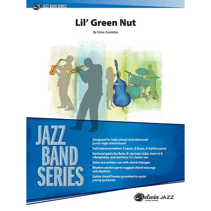 取寄 | Lil' Green Nut | Drew Zaremba  ( ビッグバンド | 楽譜 ) | 