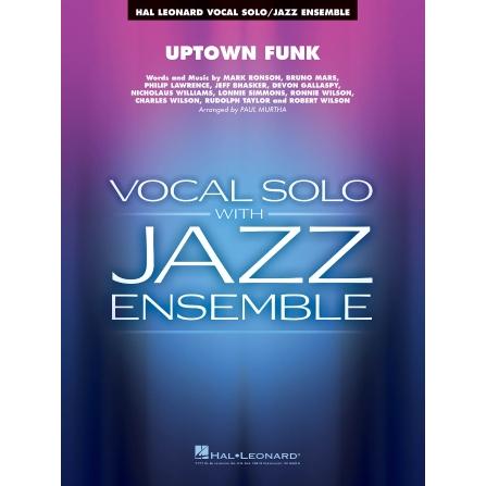 取寄 | Uptown Funk | Bruno Mars ・ Mark Ronson / arr. Paul Murtha  ( ビッグバンド+ヴォーカル | 楽譜 ) | 