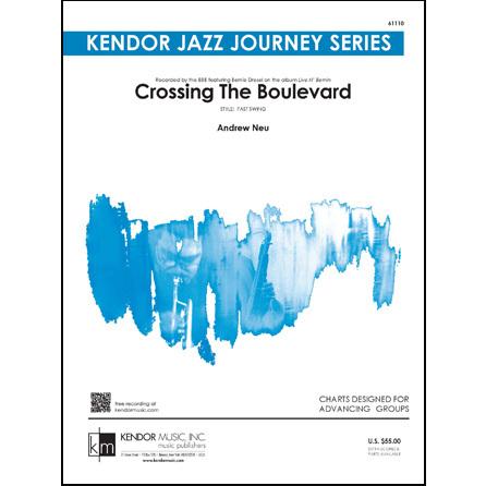 取寄 | 試聴可 | Crossing The Boulevard | Andrew Neu ( ビッグバンド | 譜 )