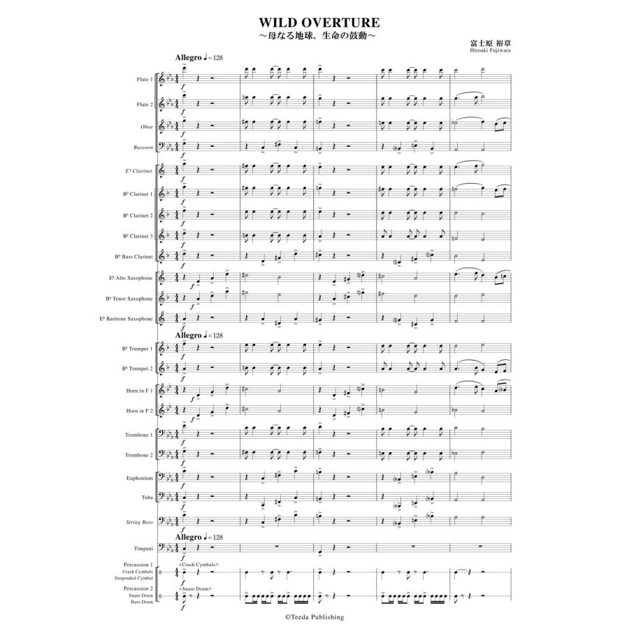 取寄 | WILD OVERTURE 〜母なる地球、生命の鼓動〜 富士原裕章 取寄 | WILD OVERTURE 〜母なる地球、生命の鼓動〜 富士原裕章