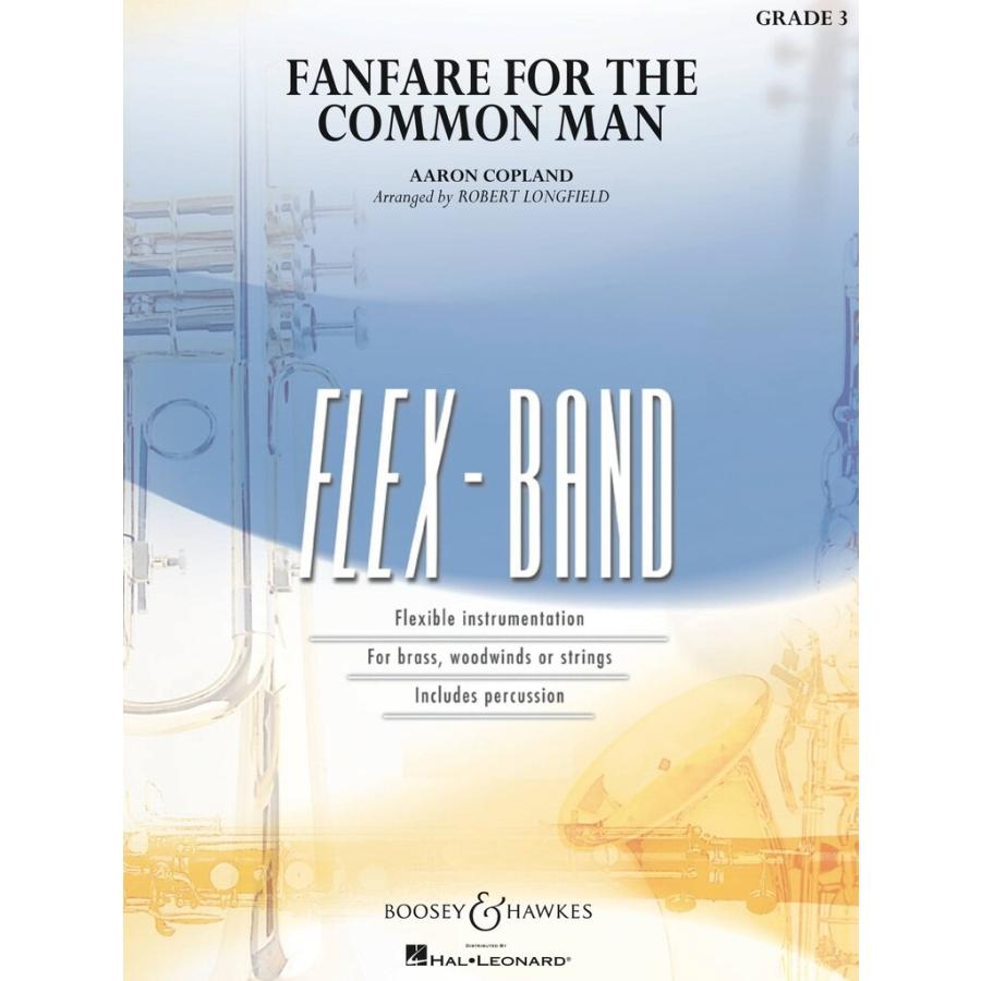 取寄 | 市民のためのファンファーレ | アーロン・コープランド/arr. ロバート・ロングフィールド （吹奏楽 | フレックス版 | フルスコア） | 