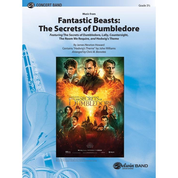 取寄 | 映画「ファンタスティック・ビーストとダンブルドアの秘密」 | /arr. クリス・M・ベルノタス （吹奏楽 | フルスコア） | 