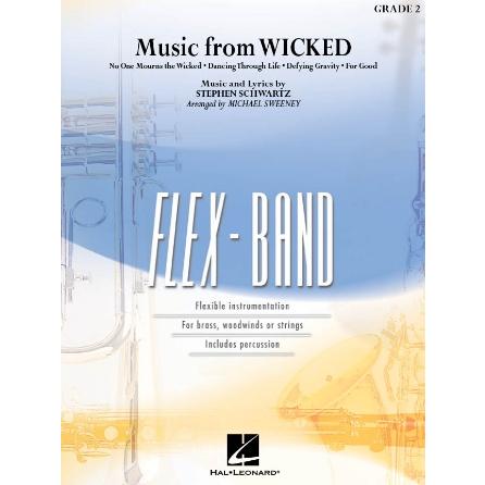 取寄 | 「ウィキッド」より | スティーヴン・シュワルツ/arr. マイケル・スウィーニー  ( 吹奏楽 | 楽譜 ) | 