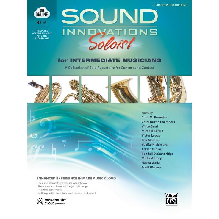 取寄 | サウンド・イノベーションズ・ソロイスト （中級用） ― バリトン・サクソフォン（バリトン・サクソフォン | マイナスワン） | 