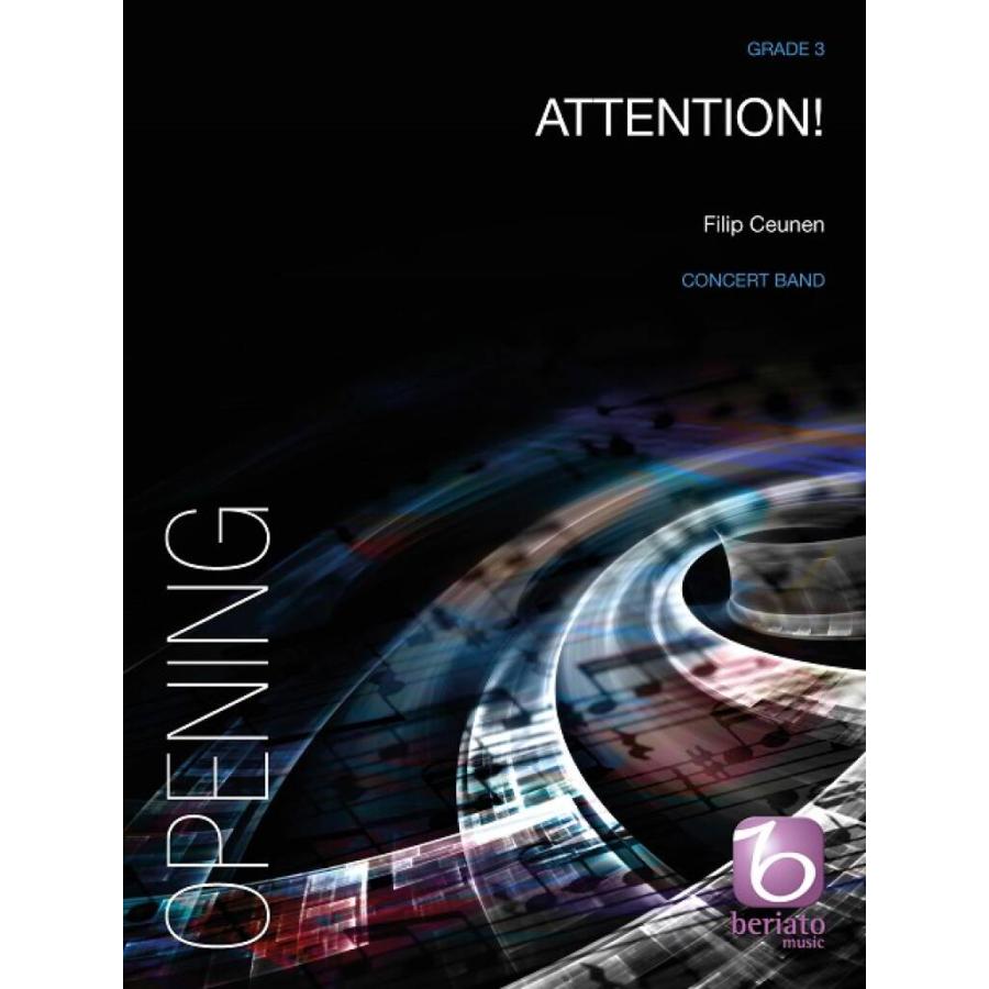取寄 | アテンション！ | フィリップ・クーネン  ( 吹奏楽 | 楽譜 ) | 