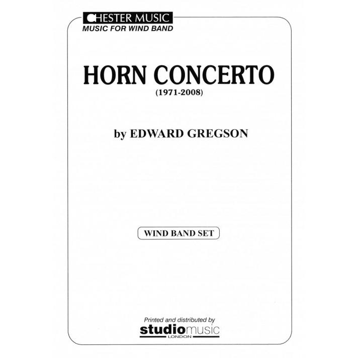 取寄 | ホルン協奏曲 | エドワード・グレグソン  ( 吹奏楽 | 楽譜 ) | 