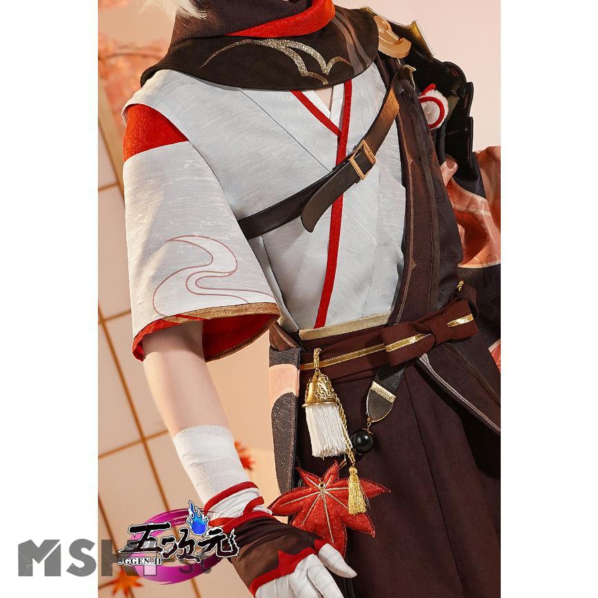 三分妄想 原神 コスプレ 楓原万葉 カズハ ※ウィッグ 靴 追加可 コスプレ